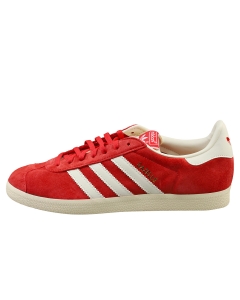 adidas GAZELLE Unisex Fashion Trainers in Red White