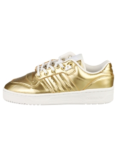 adidas RIVALRY LOW Men Fashion Trainers in Gold