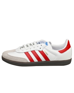 adidas SAMBA OG Men Casual Trainers in White Red