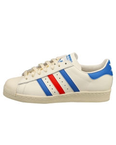 adidas SUPERSTAR 82 Men Fashion Trainers in White Blue Red