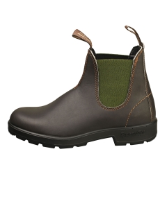 Blundstone 519 Unisex Chelsea Boots in Brown Olive
