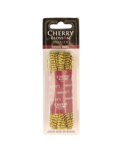 Cherry Blossom CASUAL Laces in Brown Yellow