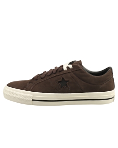 Converse ONE STAR PRO OX Men Fashion Trainers in Coffee Nut Egret Black