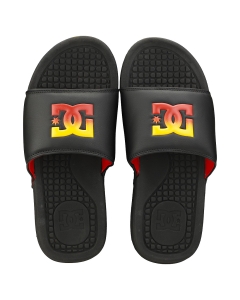 DC Shoes BOLSA Men Slide Sandals in Black Yellow