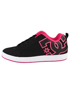 DC Shoes COURT GRAFFIK Women Skate Trainers in Black Pink