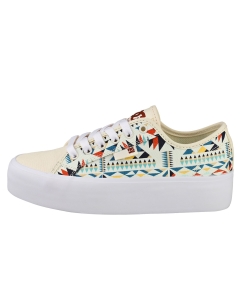 DC Shoes MANUAL PLATFORM Women Fashion Trainers in Off White Multicolour