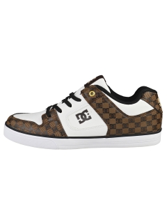 DC Shoes PURE ELASTIC SE SN Kids Fashion Trainers in White Brown