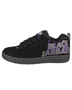 DC Shoes SABBATH CT GRAF Kids Skate Trainers in Black Charcoal