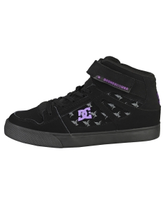 DC Shoes SABBATH PURE HI Kids Casual Trainers in Black Purple