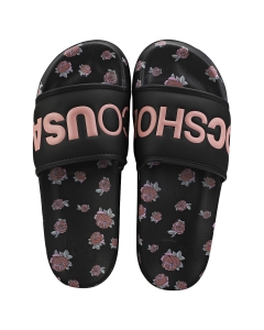 DC Shoes SLIDE SP Women Slide Sandals in Black Floral