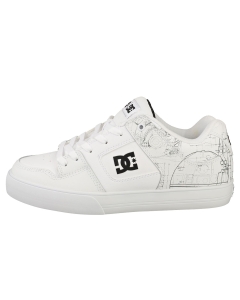 DC Shoes STAR WARS PURE Men Skate Trainers in White Black