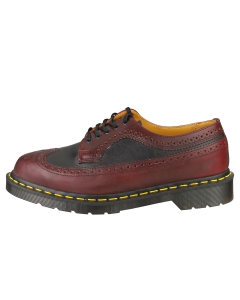 Dr. Martens 3989 Men Platform Shoes in Black Burgundy