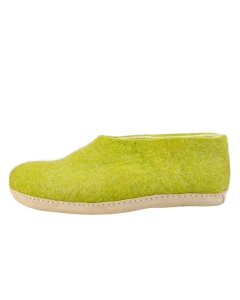 egos copenhagen SHOE LIME GREEN Unisex Slippers Shoes in Lime Green