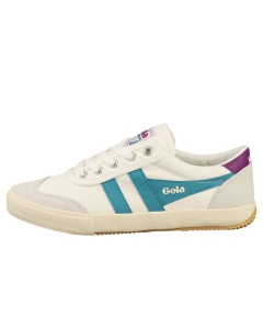 Gola BADMINTON Women Casual Trainers in White Blue