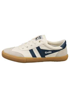 Gola BADMINTON Men Casual Trainers in Off White Blue