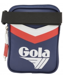 Gola GOODMAN CHEVRON Classic Side Bag in Navy Red White