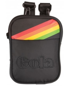 Gola GOODMAN RAINBOW Classic Side Bag in Black Multicolour