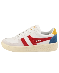 Gola GRANDSLAM TRIDENT Women Casual Trainers in White Blue Red