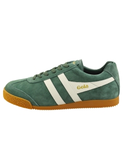 Gola HARRIER Men Classic Trainers in Green Off White