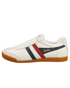 Gola HARRIER Men Casual Trainers in White Navy Red