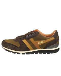 Gola LOWLAND MILLERAIN Men Casual Trainers in Olive Brown