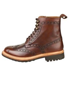 Grenson FRED Men Ankle Boots in Dark Brown