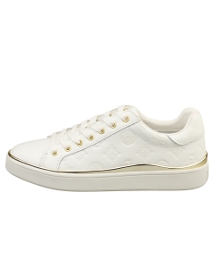 Guess FL7BNNFAL12 Women Fashion Trainers in White Gold