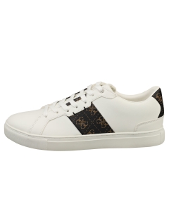Guess FM7TOIELL12 Men Casual Trainers in White Brown