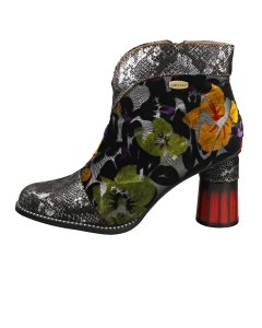 Laura Vita GUCSTOO Women Ankle Boots in Silver Multicolour