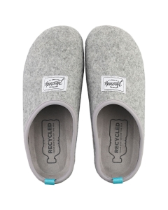 Mercredy SLIPPER GREY BLUE Women Slippers Shoes in Grey Blue