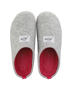 Mercredy SLIPPER GREY MAGENTA Women Slippers Shoes in Grey Magenta