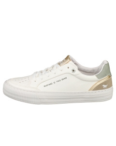 Mustang LACE UP LOW TOP Women Casual Trainers in White