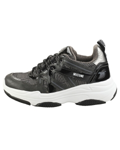 Mustang LACE UP LOW TOP SNEAKER Women Platform Trainers in Graphite