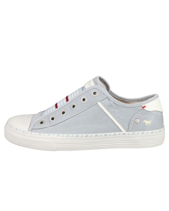 Mustang LOW TOP Women Casual Trainers in Ice Blue