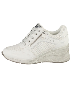 Mustang WEDGE SNEAKER Women Wedge Trainers in Off White