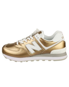 New Balance 574 Women Fashion Trainers in Gold