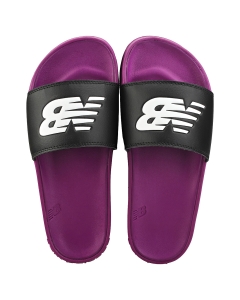 New Balance SWF200 Women Slide Sandals in Plum Black