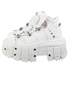 New Rock M-TANK106-C1 Unisex Platform Shoes in White