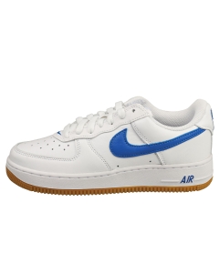 Nike AIR FORCE 1 LOW RETRO Men Fashion Trainers in White Blue