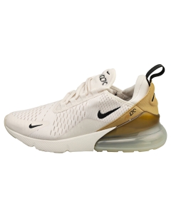 Nike AIR MAX 270 Women Fashion Trainers in White Gold