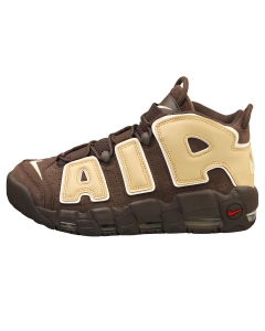 Nike AIR MORE UPTEMPO Men Fashion Trainers in Brown Sesame