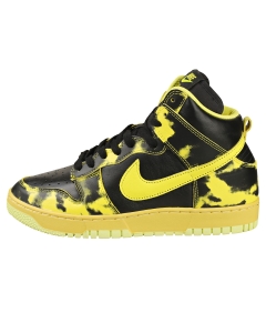 Nike DUNK HI 1985 SP Unisex Fashion Trainers in Black Yellow