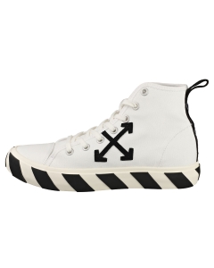 Off-White MID TOP VULCANIZED Men Fashion Trainers in White Black