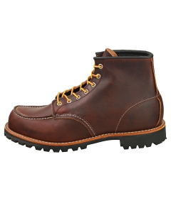 Red Wing 6-INCH MOC TOE Men Classic Boots in Brown