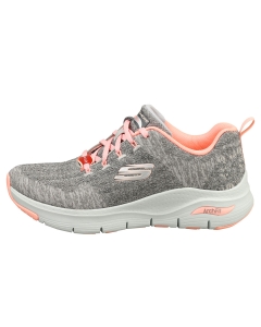 Skechers ARCH FIT Women Fashion Trainers in Grey Pink