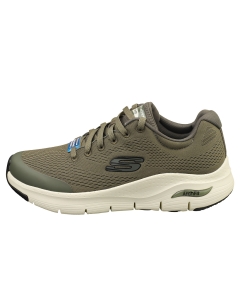 Skechers ARCH FIT Men Fashion Trainers in Olive