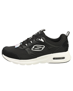 Skechers SKECH-AIR COURT Women Casual Trainers in Black White