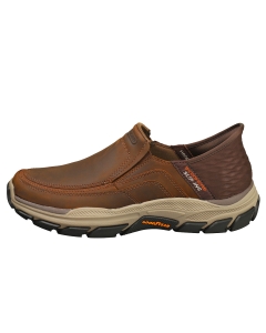 Skechers SLIP-INS RESPECTED Men Slip On Shoes in Dark Brown