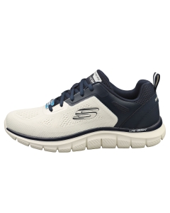 Skechers TRACK BROADER Men Fashion Trainers in Off White Navy
