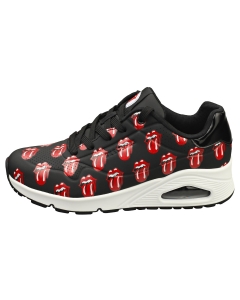 Skechers UNO X THE ROLLING STONES Women Fashion Trainers in Black Red